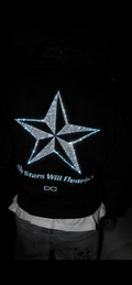 Boxy Full-Zip Hoodie (With Rhinestones)