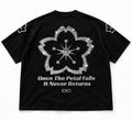 Sakura Cotton Tee (With Rhinestones)